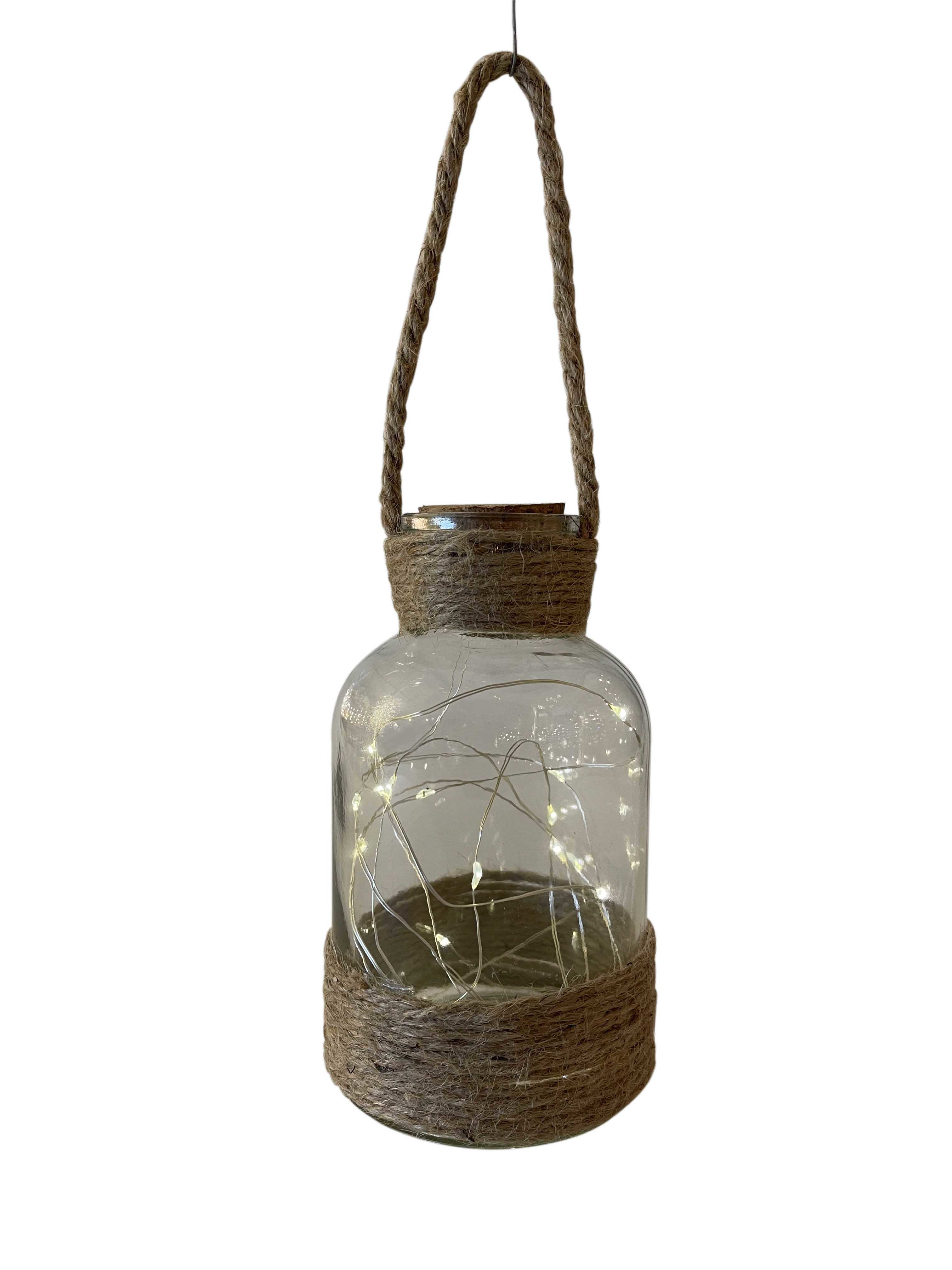 GIOCOPLAST NATALE SP GCP48022215 BOTTIGLIA RUSTIC H16,5 D9 CM BATT