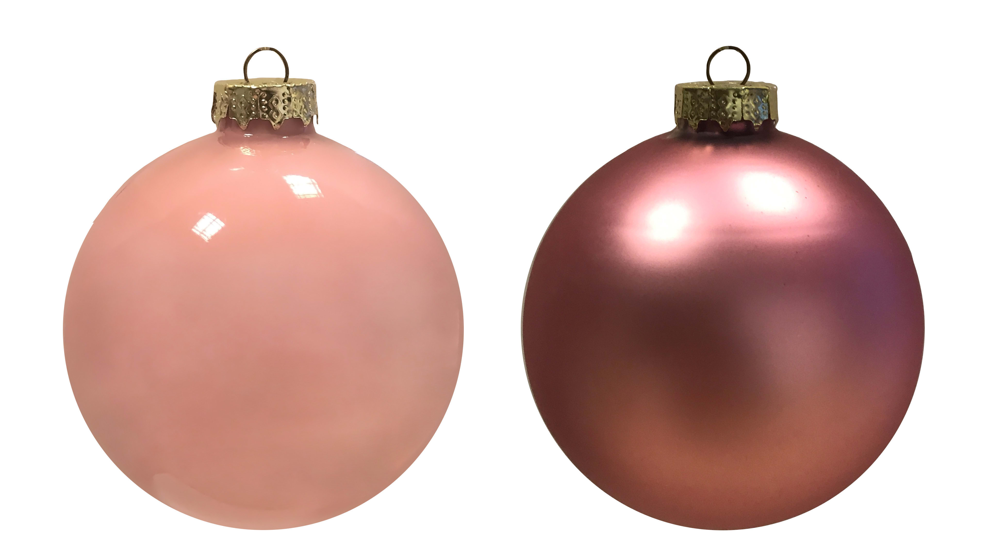 GIOCOPLAST NATALE SP GCP48120584 SFERA VETRO ROYAL 80MM PINK