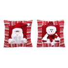 GIOCOPLAST NATALE SP GCP52023460 CUSCINO PREMIUM ROSSO CM.33 IN STOFFA CO