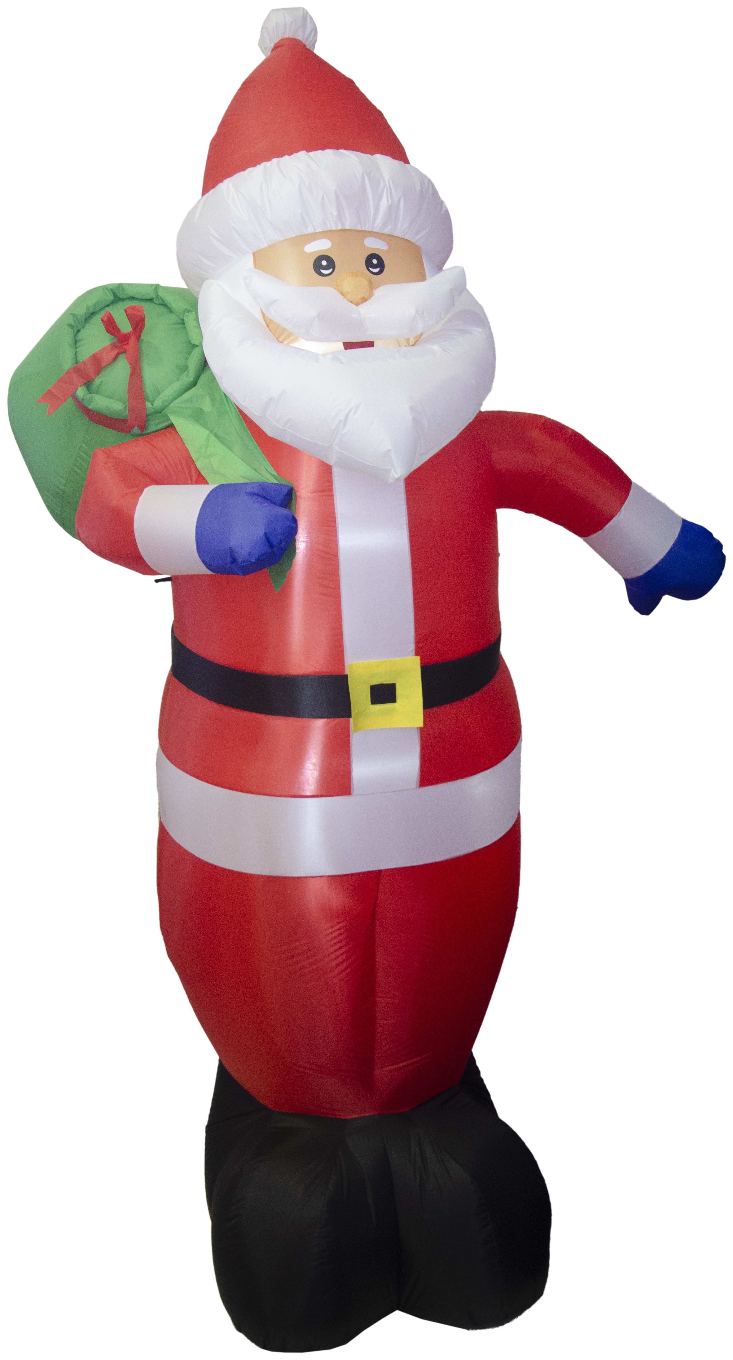 GIOCOPLAST NATALE SP GCP60122474 BABBO GONFIABILE H. 300 CM CON LUCI LED