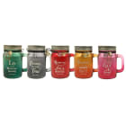 GIOCOPLAST NATALE SP GCP62020070 CANDELA PROFUMATA IN BARATTOLO VETRO 11C