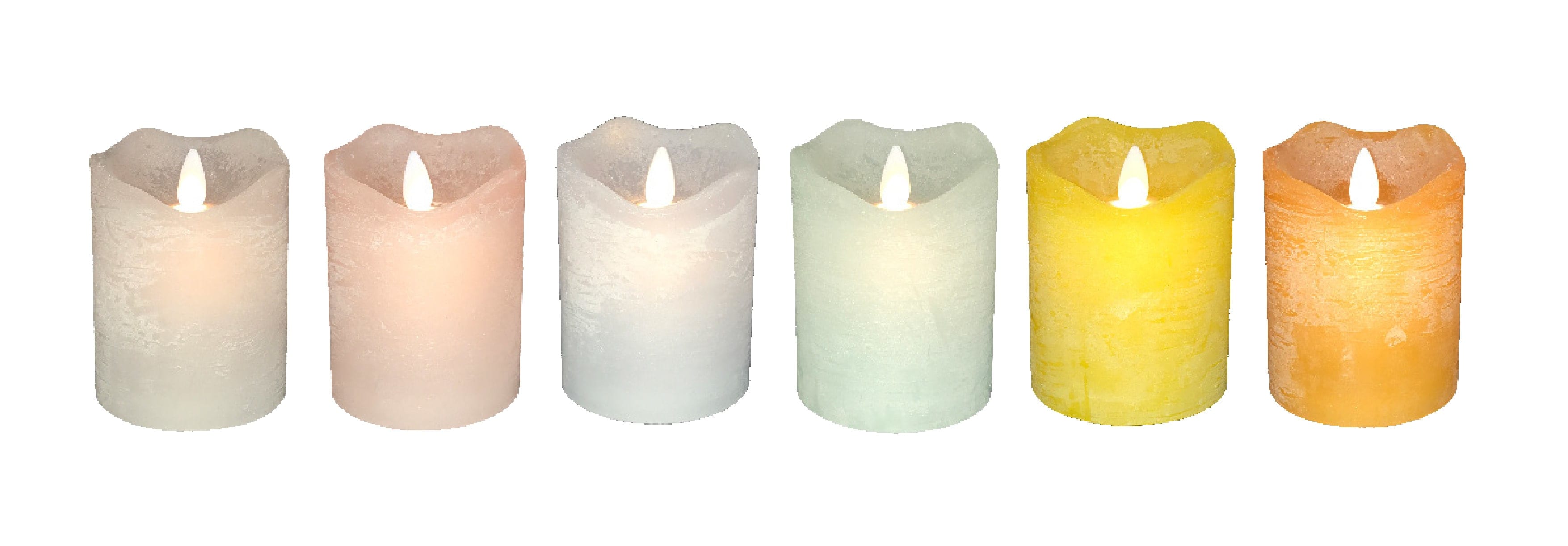 GIOCOPLAST NATALE SP GCP62020080 WISH CANDLE LED H.10 X D.7,5CM COL ASS