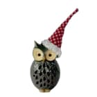 GIOCOPLAST NATALE SP GCP64011566 GUFO GRIGIO CERAMICA CM 38