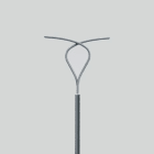 IGUZZINI ILLUMINAZI - IGZ3.1909.074.0 PALO C/PIAS.FE.D159 H=6843 C/BRAC.CURV.D