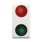 GEWISS GEWGW20608 SPIA SEGN.DOPPIA ROSSO/VER.12/24V SY/WT