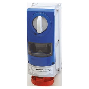 GEWISS GEWGW66853 PRESA BL.IP66 C.F.2P+T 63A 400V 9H CBF