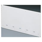 GEWISS - GEWGW48247 COPERCHIO BASSO PIOMBABILE ANTIURTO PER CASSETTE PER MONTANTI - DIMENSIONE 260X260