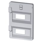 GEWISS - GEWGW44852 PANNELLO FRONTALE FINESTRATO 8 MODULI QUADRI 236X316 - GRIGIO RAL 7035
