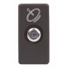 GEWISS - GEWGW21396 PRESA COASSIALE TV/SAT SCHERMATURA CLASSE A - CONNETTORE F FEMMINA - PASSANTE 5 dB - 1 MODULO - SYSTEM BLACK