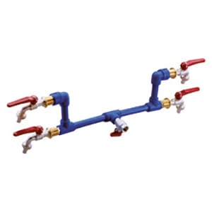 GEWISS - GEWGW68793 QMC16/63/63X - KIT IDRICO CON RUBINETTI LUCCHETTABILI - 2 RUBINETTI A SFERA