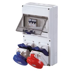 GEWISS - GEWGW66393 COMBIBLOC ASD 2PR: 2P+T,3P+N+T IP55