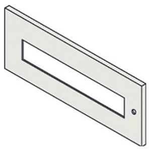 GEWISS GEWGW49502 CVX1600 - PANNELLO DIN 24M 600X200