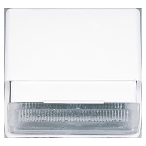 GEWISS - GEWGW20634 LAMPADA SEGNAPASSO A LED - 12/230V ac - BIANCA - 2 MODULI - SYSTEM WHITE