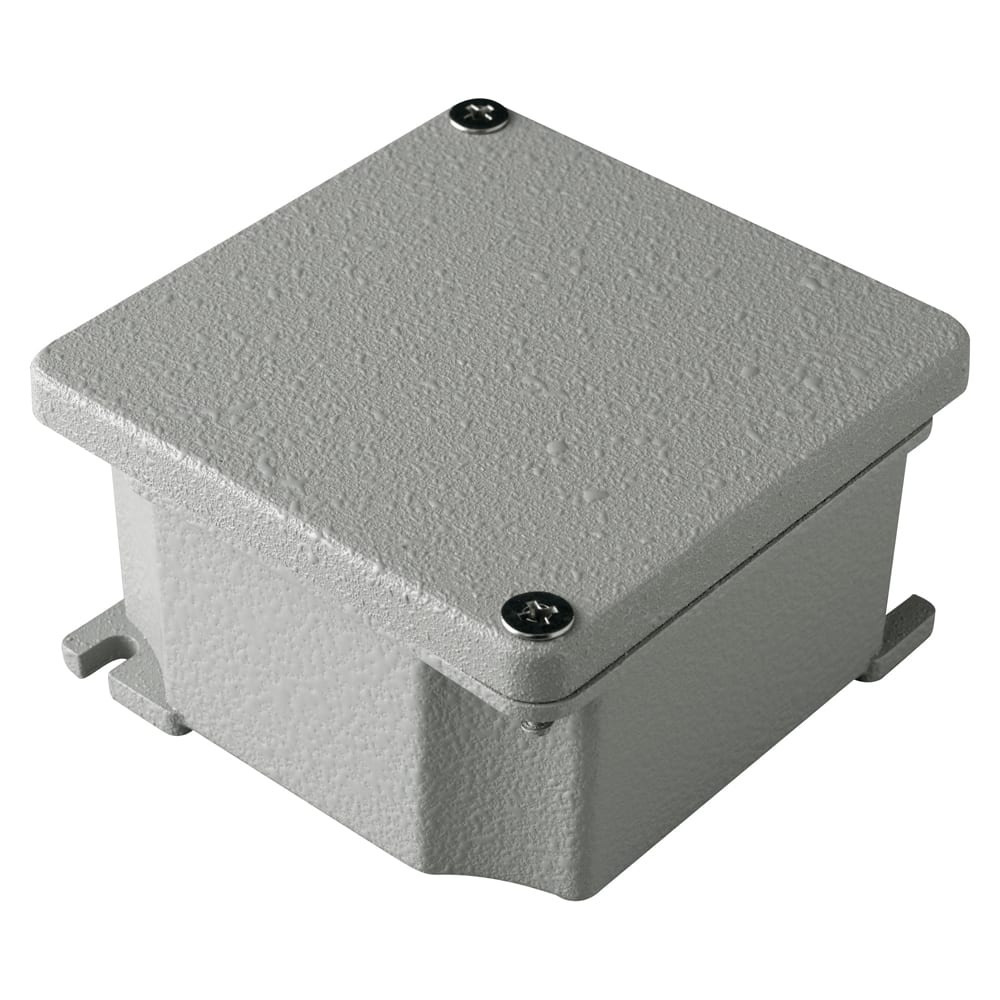 GEWISS - GEWGW76266 CASSETTA DI DERIVAZIONE - IN ALLUMINIO PRESSOFUSO - VERNICIATA - GRIGIO METALLIZZATO - 294X244X114 - IP66