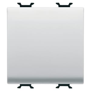 GEWISS - GEWGW10101F INVERTITORE UNIPOLARE 250V ac - MORSETTI CABLAGGIO RAPIDO - 16AX - NEUTRO - 2 MODULI - BIANCO LUCIDO - CHORUSMART