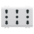 GEWISS - GEWGW10209 PR.TRIPLA 2P+T 16A P17-11 BIV.ST.ITA.B.