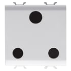 GEWISS GEWGW10298 PRESA 2P+T 16A D.7MM 2M ST.IND./S.AFR.BI