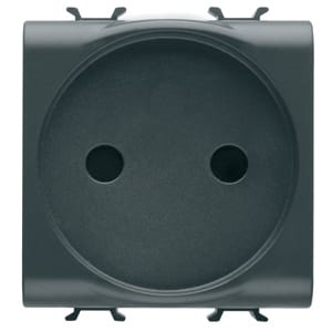 GEWISS GEWGW12246 PRESA 2M 2P 16A ST.FRA.NERO