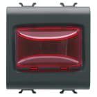 GEWISS GEWGW12633 SPIA SPORGENTE ROSSA 3W 2M NERO