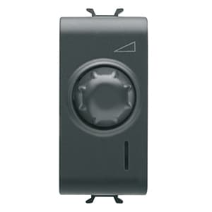 GEWISS GEWGW12564 REGOLATORE EL.ROTATIVO 1M 100-900W NERO