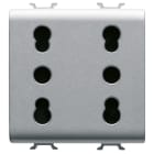 GEWISS - GEWGW14208 PR.DOPPIA 2P+T 16A P17-11 BIV.ST.ITA.T.