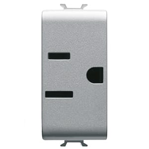 GEWISS GEWGW14286 PRESA 1M 2P+T 15A ST.USA TITANIO