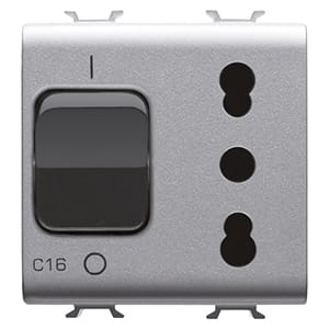 GEWISS GEWGW14311 PR.INT.+INT.MAGN.2M 1P+N 16A P17/11 TIT.