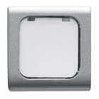 GEWISS - GEWGW14542 TASTO INTERCAMB.CON ETICHETTA TITANIO