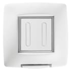 GEWISS - GEWGW16702VT PLACCA STAGNA STANDARD INTERNAZIONALE - 2 POSTI IP55 - TITANIO - CHORUSMART