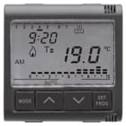 GEWISS GEWGW21827 CRONOTERMOSTATO SYSTEM BLACK