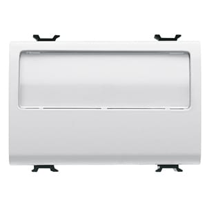 GEWISS - GEWGW10192 PULS.3M 1P NA 10A TARGA PORTAN.ILL.B.