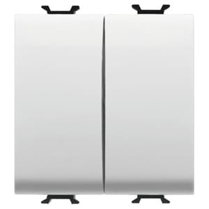 GEWISS GEWGW10159F PULSANTE+DEVIATORE 2M 1P NA 16AX BIANCO
