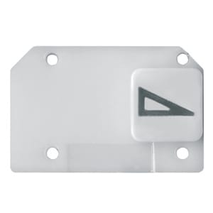 GEWISS GEWGW10514 SIMBOLO APP.SEGNAL.DIMMER DECREM.BIANCO