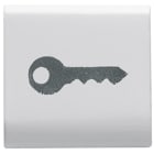 GEWISS - GEWGW10543 TASTO INTERCAMBIABILE CHIAVE BIANCO