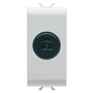 GEWISS - GEWGW10454 PRESA AUDIO VIDEO - PER ALTOPARLANTE - 1 MODULO - BIANCO LUCIDO - CHORUSMART