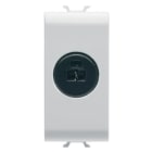 GEWISS - GEWGW10454 PRESA AUDIO VIDEO - PER ALTOPARLANTE - 1 MODULO - BIANCO LUCIDO - CHORUSMART