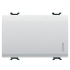 GEWISS - GEWGW10112 INVERTITORE UNIPOLARE 250V ac - 16AX ILLUMINABILE - CON DIFFUSORE - 3 MODULI - BIANCO LUCIDO - CHORUSMART