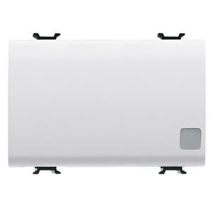 GEWISS - GEWGW10183 PULSANTE 3M 1P NA 16A ILL.SEGN.BIANCO