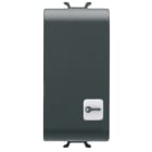 GEWISS - GEWGW12152 PULSANTE 1M 1P NA 16A CHIAVE NERO