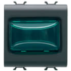 GEWISS GEWGW12632 SPIA SPORGENTE VERDE 3W 2M NERO