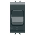 GEWISS - GEWGW12461 INTERRUTTORE AUTOMATICO MAGNETOTERMICO - CURVA C - 1P 6A 230Vac - 1 MODULO - NERO SATINATO - CHORUSMART