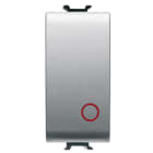 GEWISS - GEWGW14137 PULSANTE 1M 1P NC 16A TITANIO