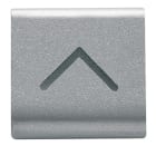 GEWISS - GEWGW14545 TASTO INTERCAMBIABILE - 22X22mm - FRECCIA VERTICALE - TITANIO - CHORUSMART