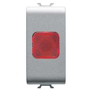 GEWISS GEWGW14623 SPIA DI SEGNALAZIONE ROSSO 1M TITANIO