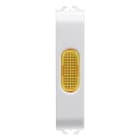 GEWISS - GEWGW10644 SPIA DI SEGNALAZIONE AMBRA 1/2M BIANCO