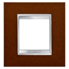 GEWISS - GEWGW16222MF PLACCA LUX INT.2P FERRO ACIDATO