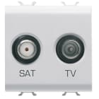 GEWISS GEWGW10383 PRESA TV+SAT 2M BIANCO