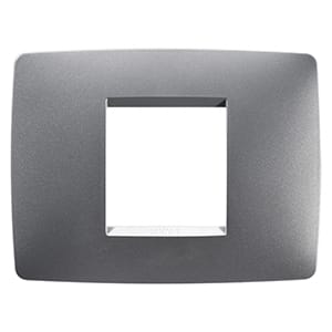 GEWISS GEWGW16102VT PLACCA ONE 2M TITANIO