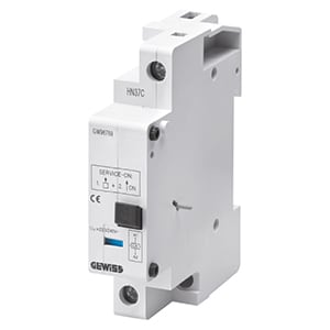 GEWISS - GEWGW96769 SGANCIATORE DI MINIMA TENSIONE PER SALVAMOTORI - 230V - 1 MODULO