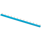 GEWISS - GEWGW96501 PETTINE DI COLLEGAMENTO UNIPOLARE PER MTC - 1P 13 MODULI 80A BLU
